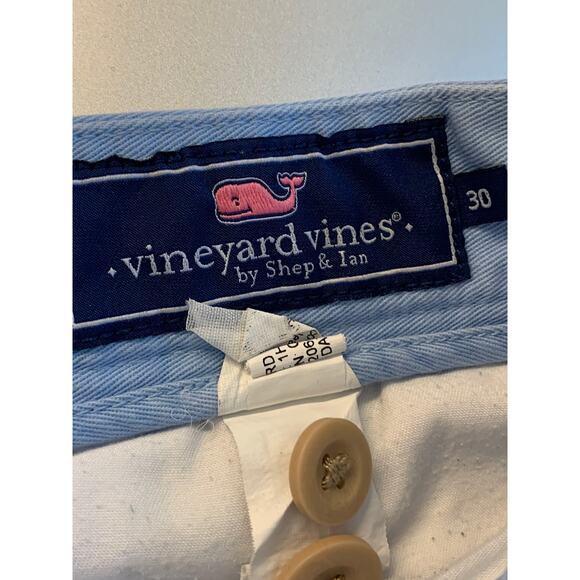 Vineyard Vines Women's Embroidered Whale Stretch Breaker Shorts Blue Size 30 - Picture 3 of 5